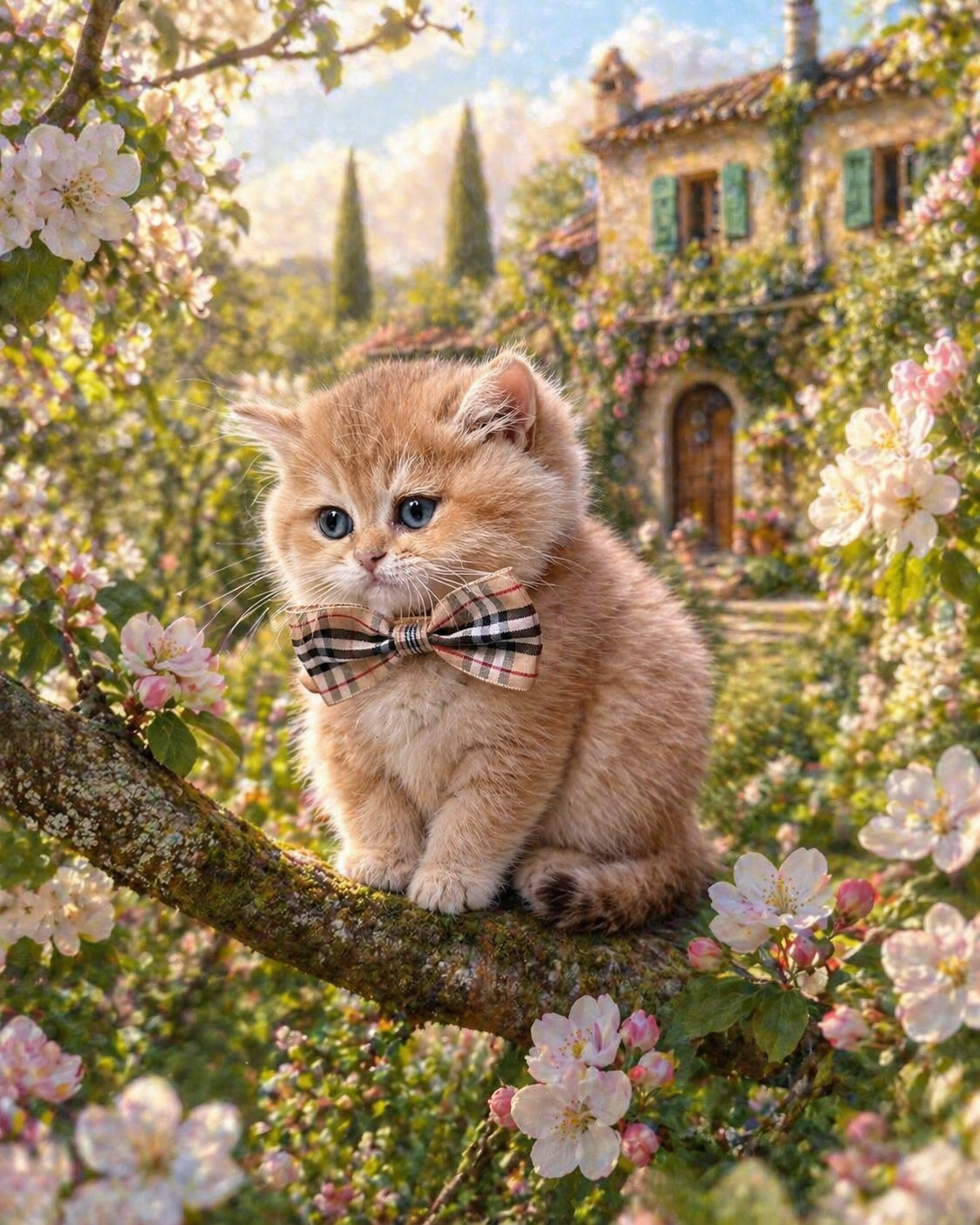 Выбор котёнка британской шиншиллы Apple Wood